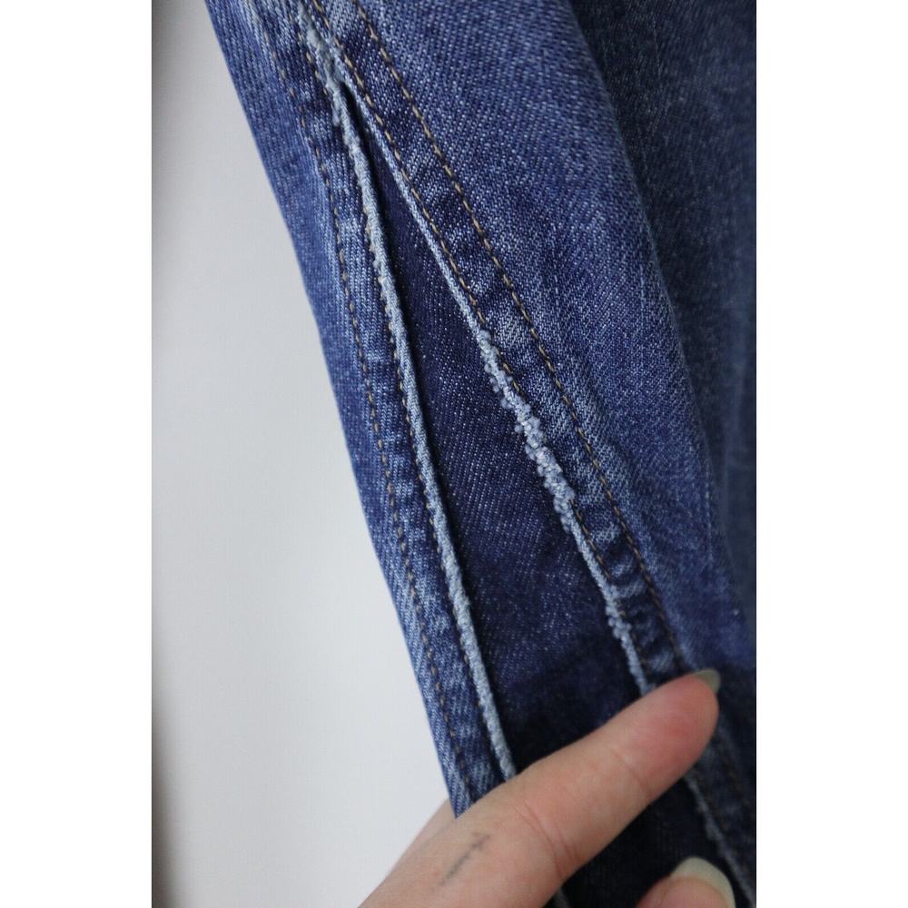 Everlane Size 26 Crop The Cheeky Bootcut Jean Medium Blue Denim - Picture 10 of 12